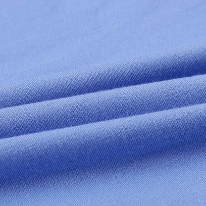 Teen Girls Fall Clothes Tunic Tops Long Sleeve Knot Front Shirts for 4-13 Years Loose Soft Casual Blouse T-Shirt Tee Y81 Sky Blue